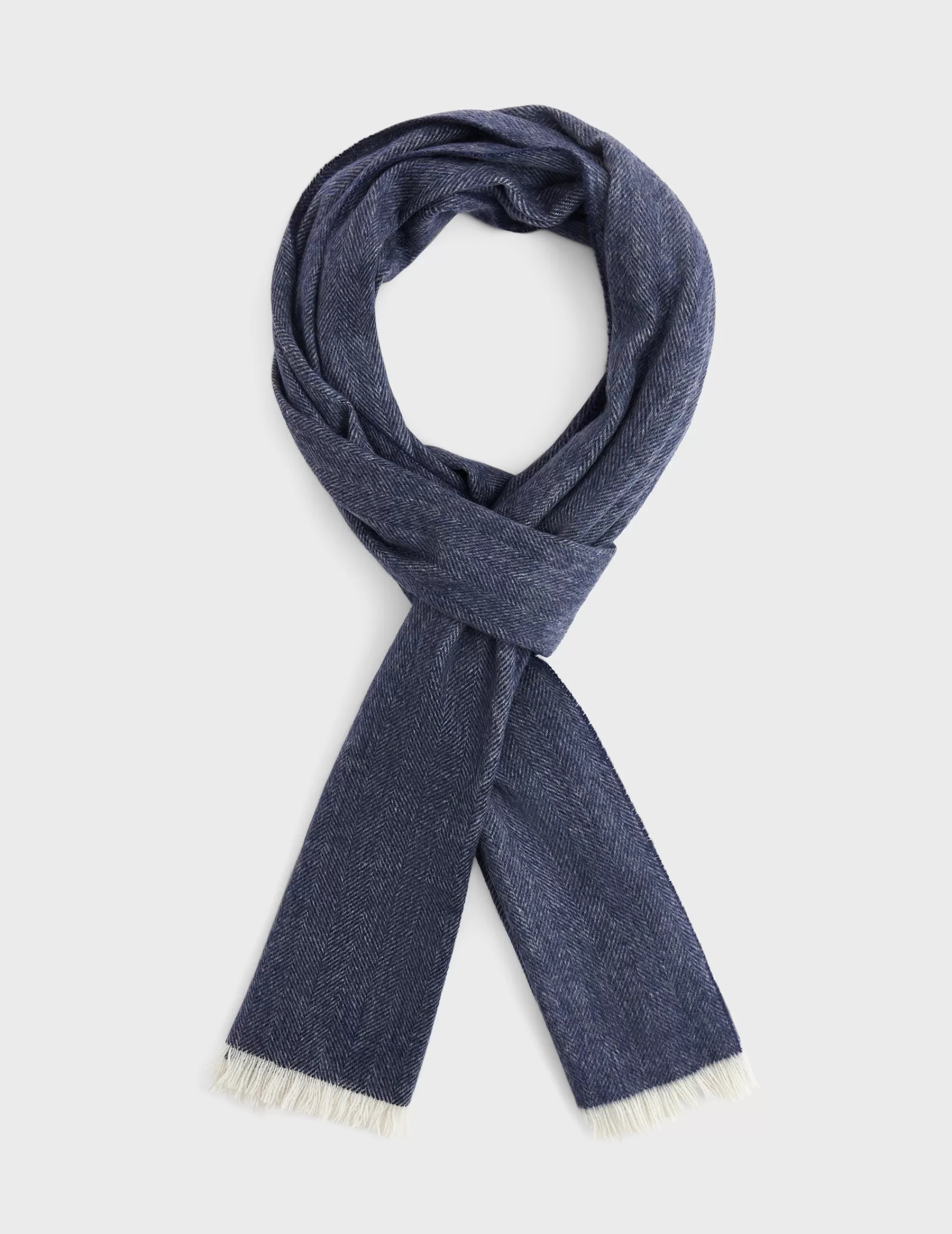 Figaret Paris Scarfs | Echarpe Chevrons Marine