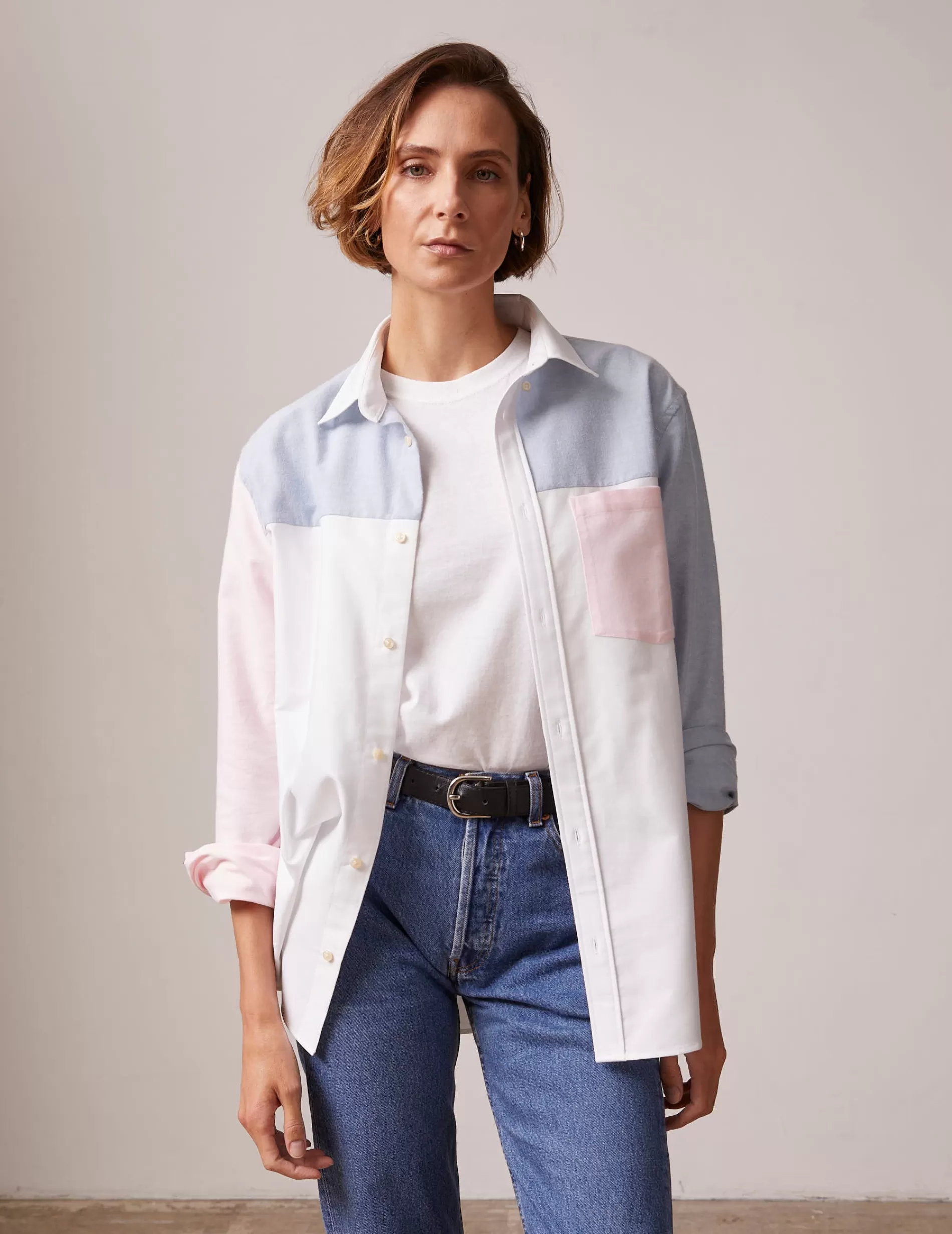Figaret Paris Colors And Patterns·Plain Shirts | Colors And Patterns·Pink Shirts | Fun Shirt Ambroise Rose