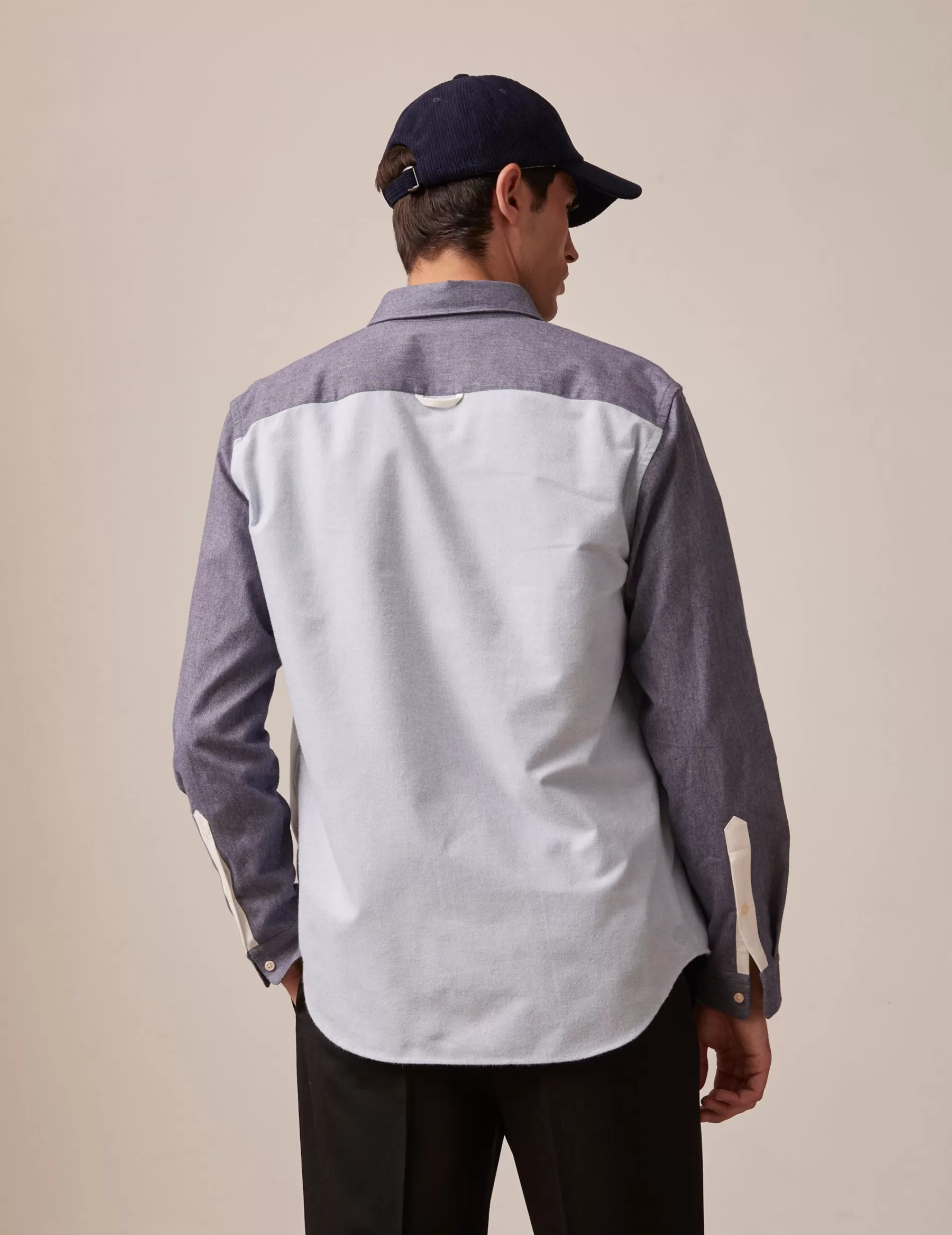 Figaret Paris Colors And Patterns·Plain Shirts | Colors And Patterns·Blue Shirts | Fun Shirt Aymeric Bleu Marine