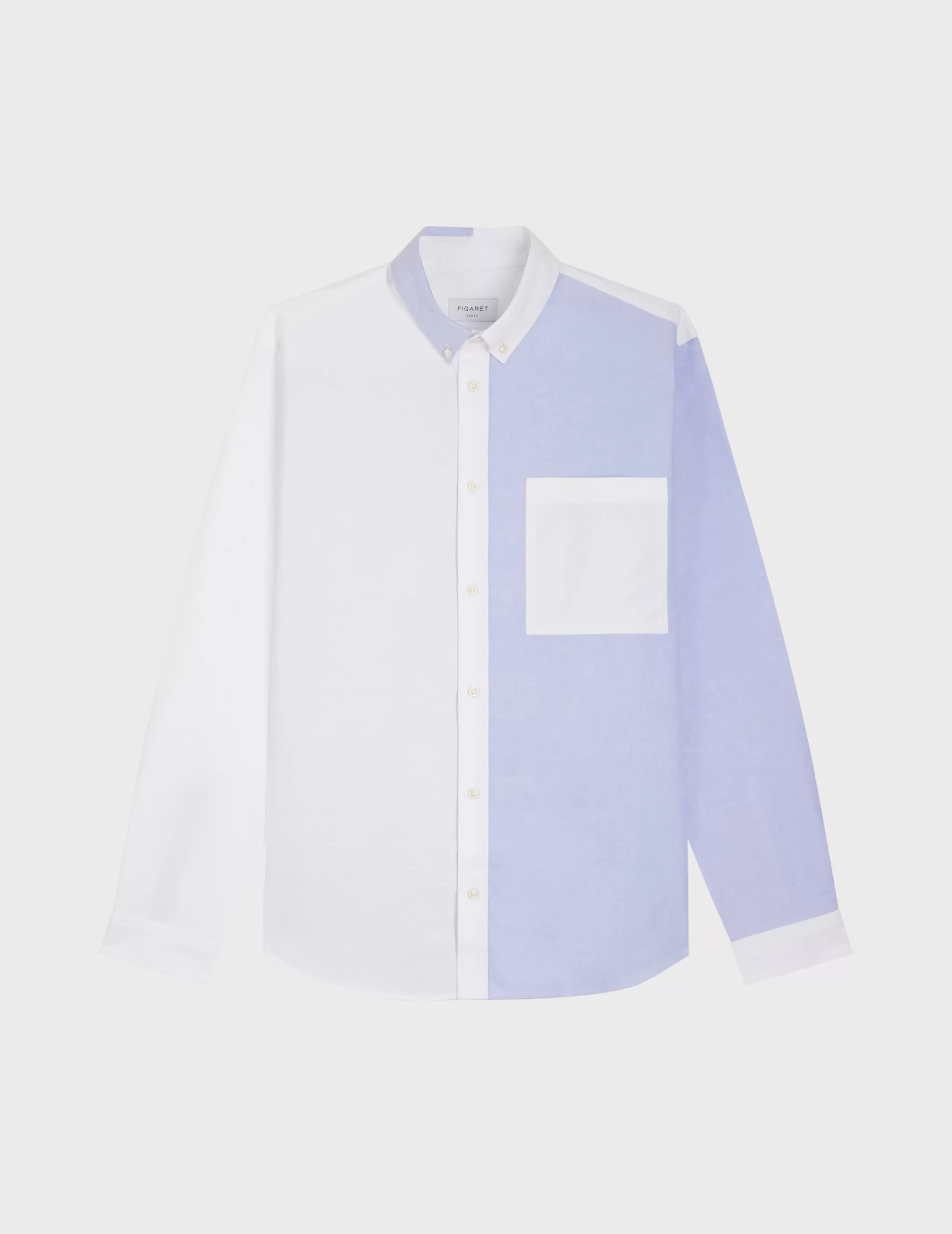 Figaret Paris Colors And Patterns·Plain Shirts | Colors And Patterns·Blue Shirts | Fun Shirt William Bleu