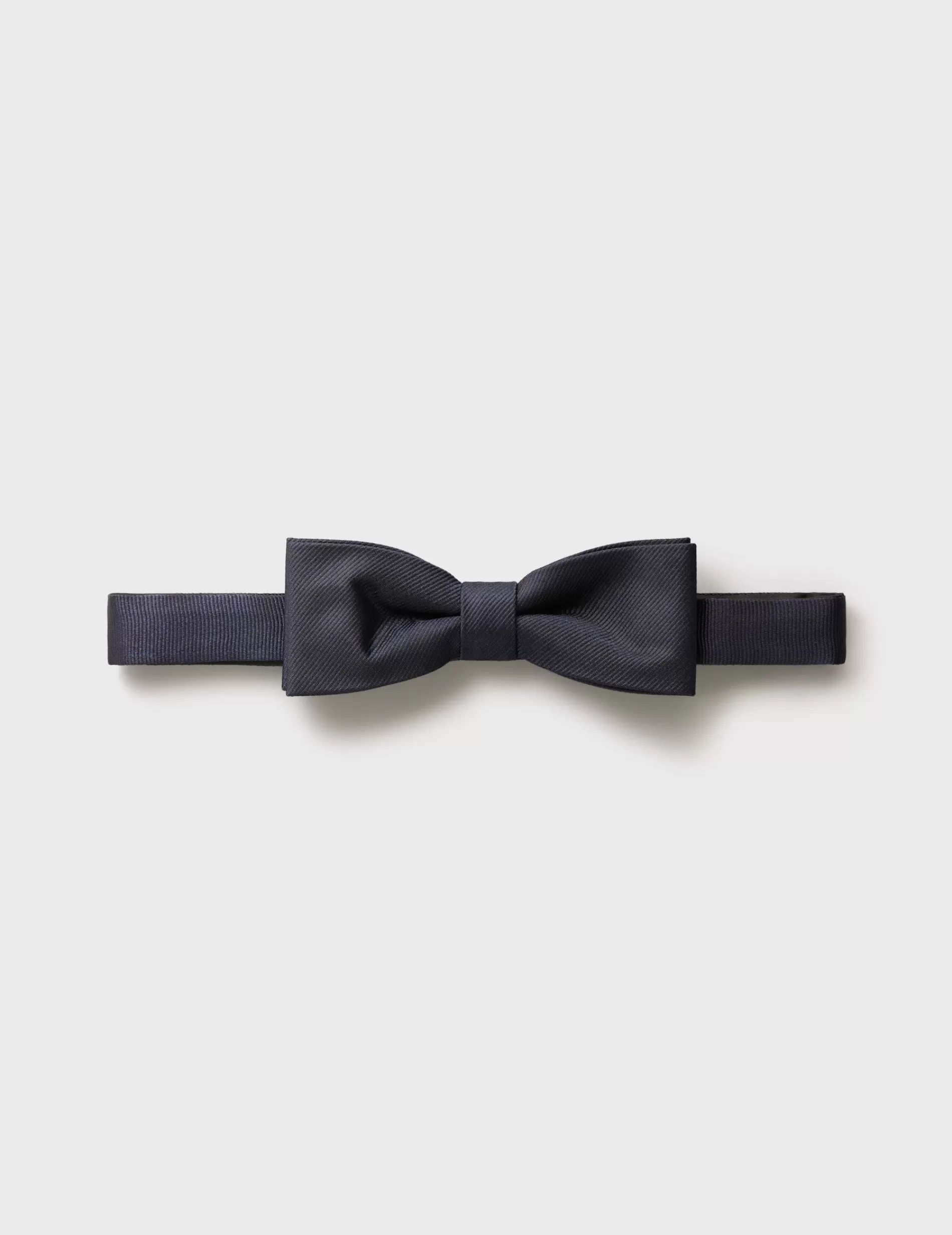 Figaret Paris Boties | Nœud-papillon En Soie Marine