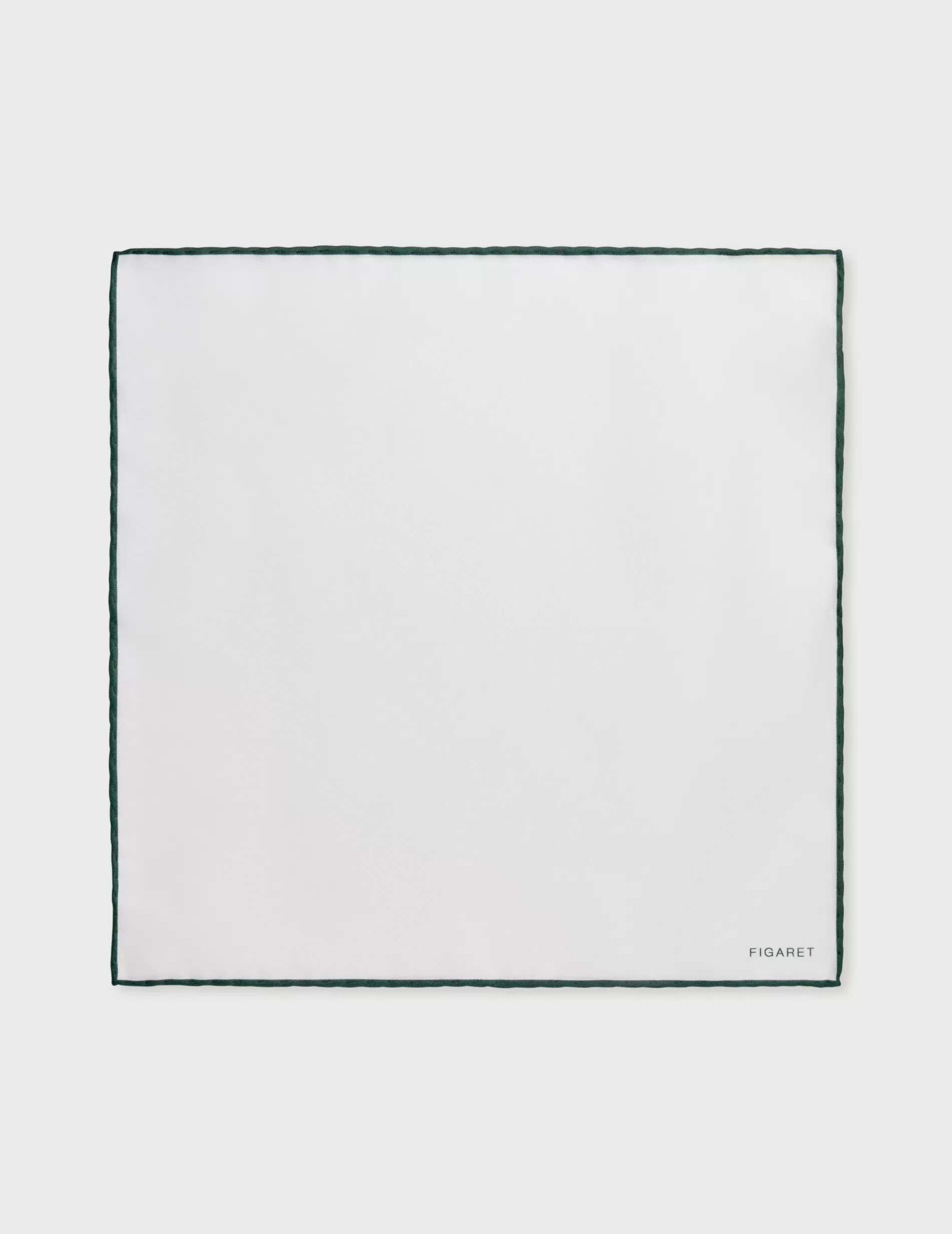 Figaret Paris Pocket Squares | Pochette En Soie Blanche
