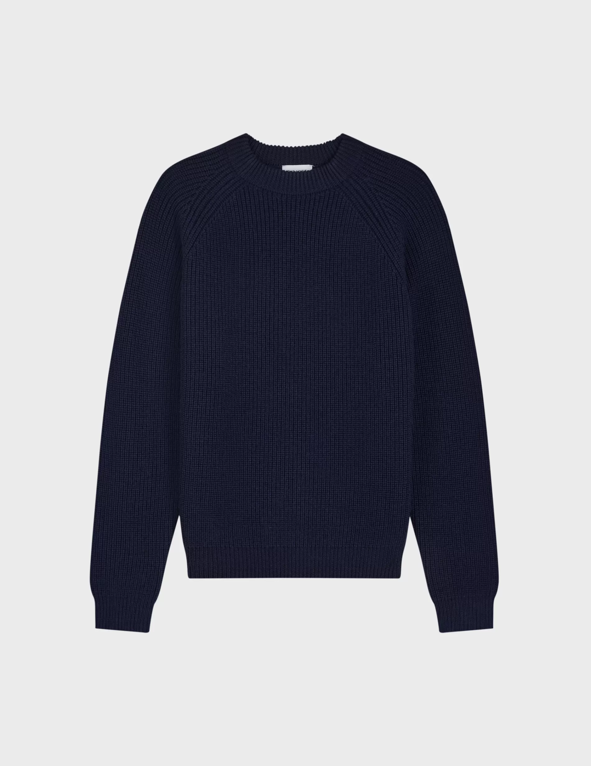 Figaret Paris Sweaters | Pull Gareth En Laine Bleu Marine