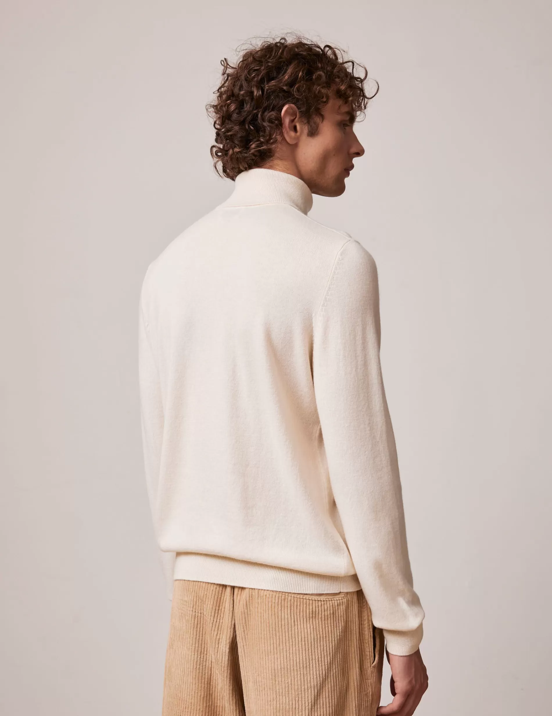 Figaret Paris Sweaters | Pull Giovani En Cachemire Et Laine écru Ecru