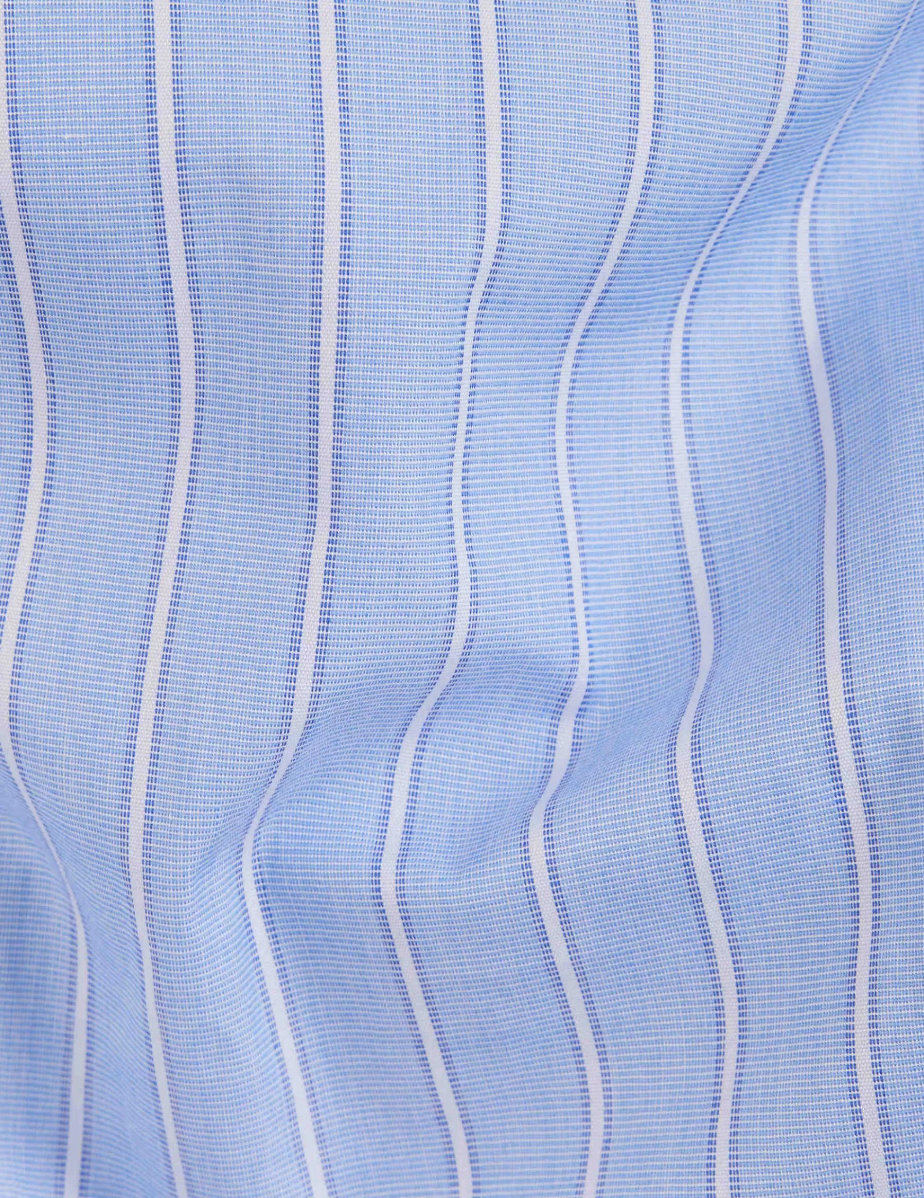 Figaret Paris Pyjamas | Pyjama Louis En Popeline Rayée e Bleu
