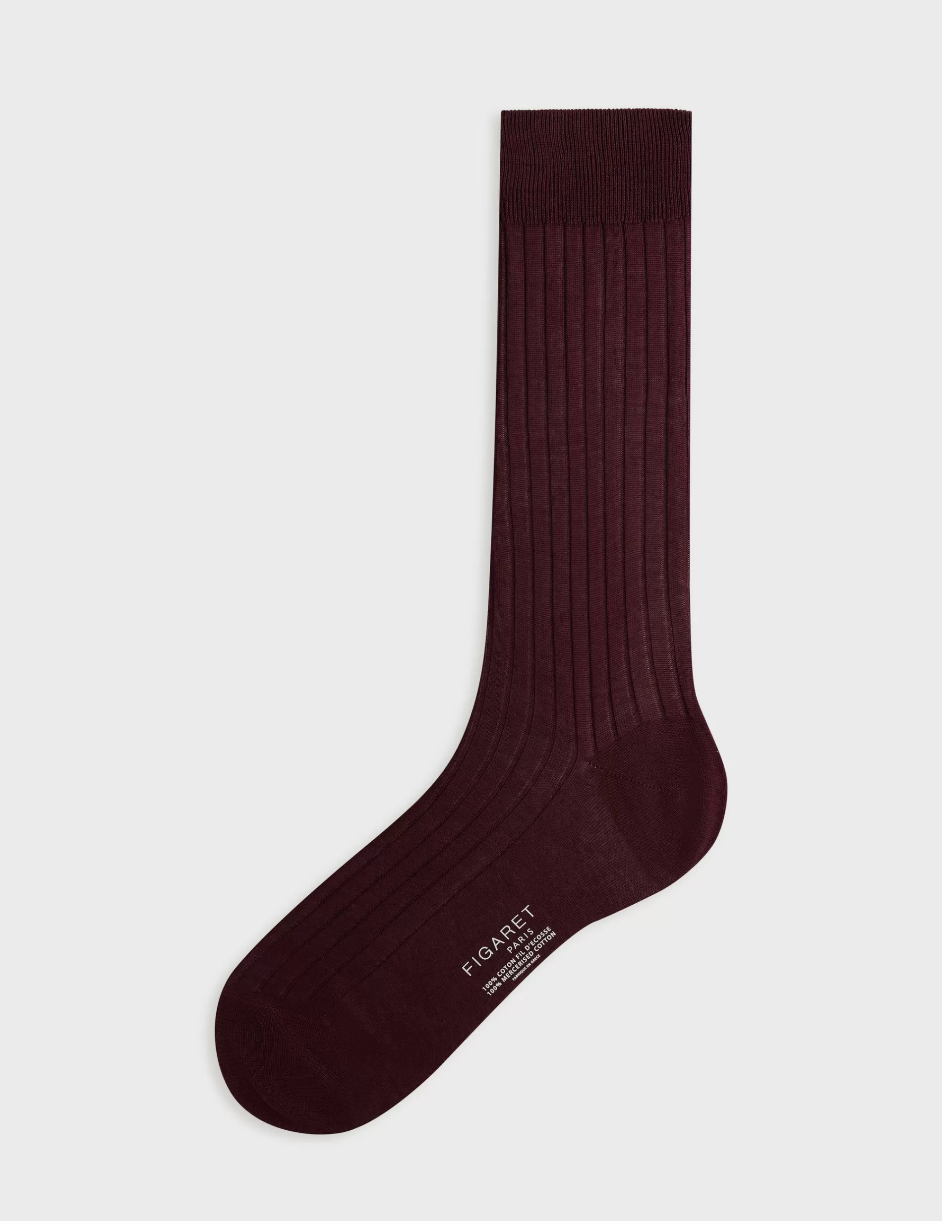 Figaret Paris Socks | Semainier Chaussettes En Double Fil D'ecosse