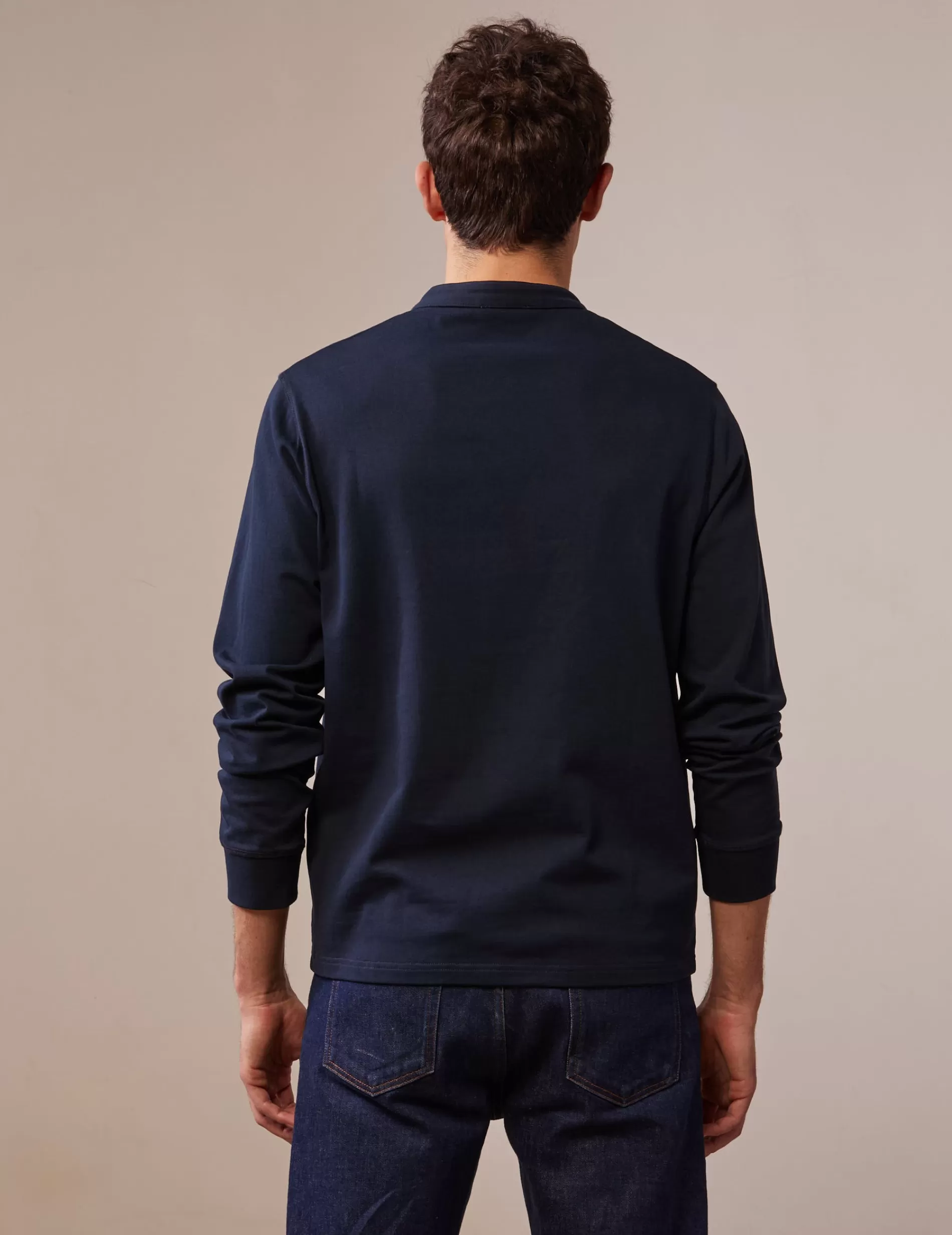 Figaret Paris T-Shirt | T-shirt Charles En Coton Marine