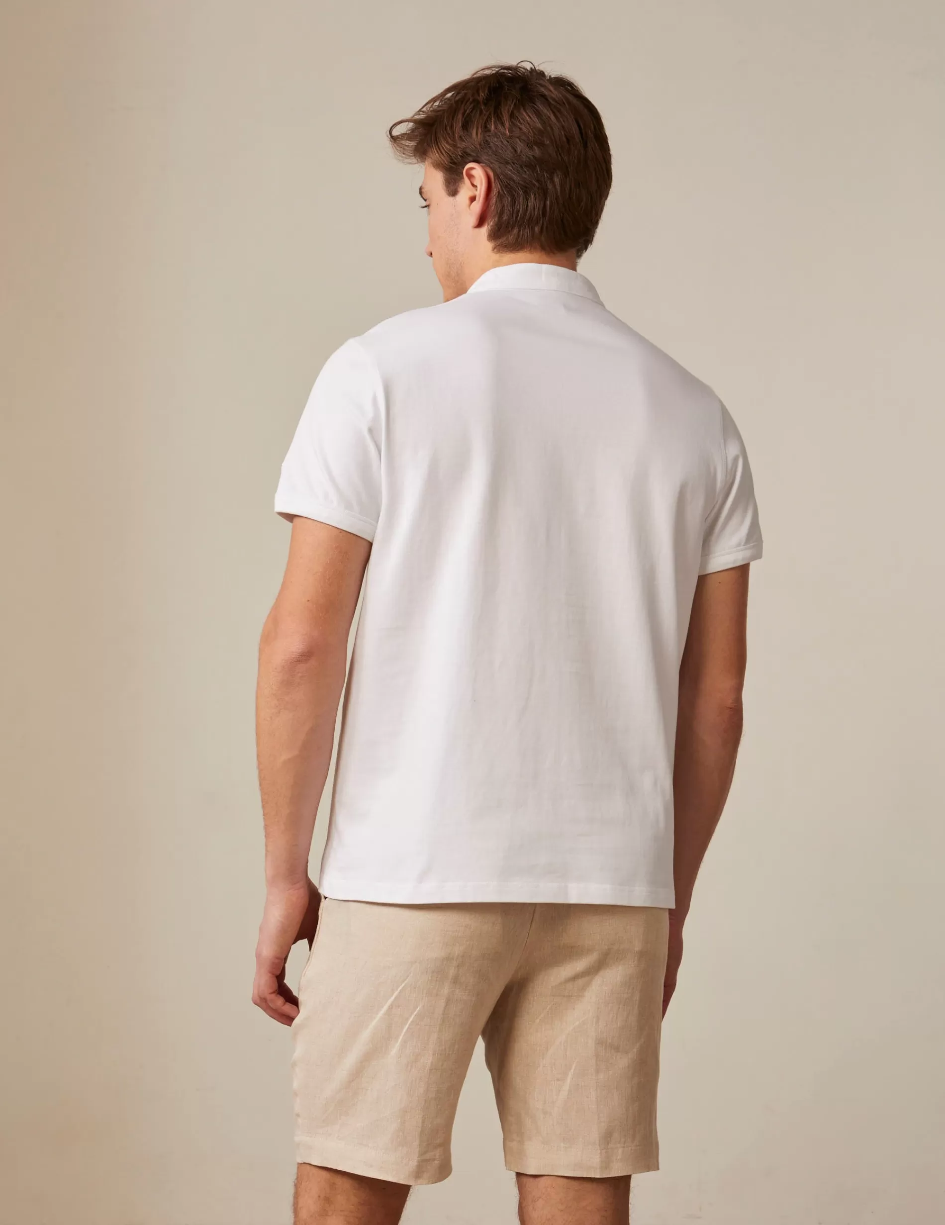 Figaret Paris T-Shirt | T-shirt Charly En Coton Blanc